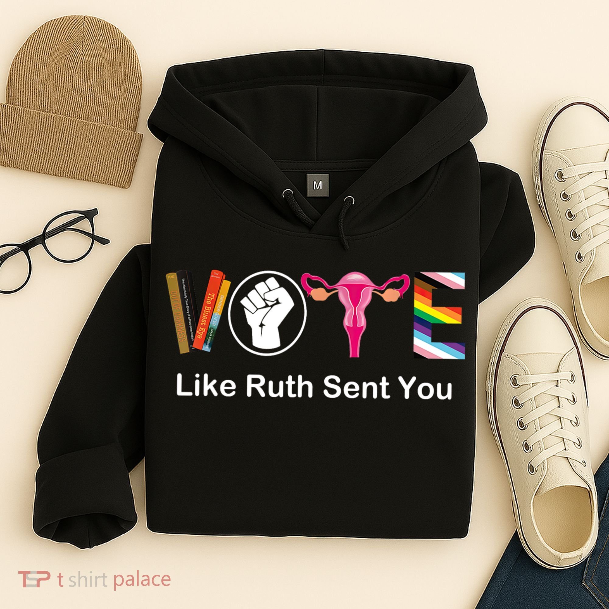 Vote Like Ruth Sent You Feminist Hoodie