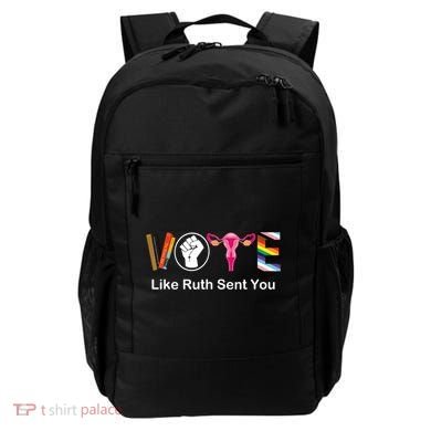 Vote Like Ruth Sent You Feminist Backpack