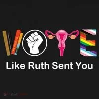 Vote Like Ruth Sent You Feminist Women's Hoodie thumb 2