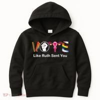 Vote Like Ruth Sent You Feminist Kids Hoodie thumb 0