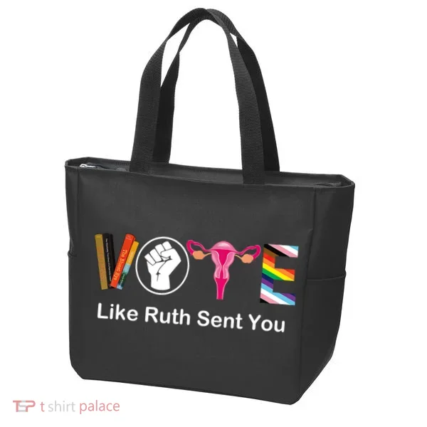 Vote Like Ruth Sent You Feminist Tote Bag