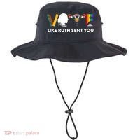 Vote Like Ruth Sent You Uterus Feminist Lgbt Bucket Hat thumb 0