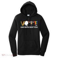 Vote Like Ruth Sent You Uterus Feminist Lgbt Women's Hoodie thumb 0