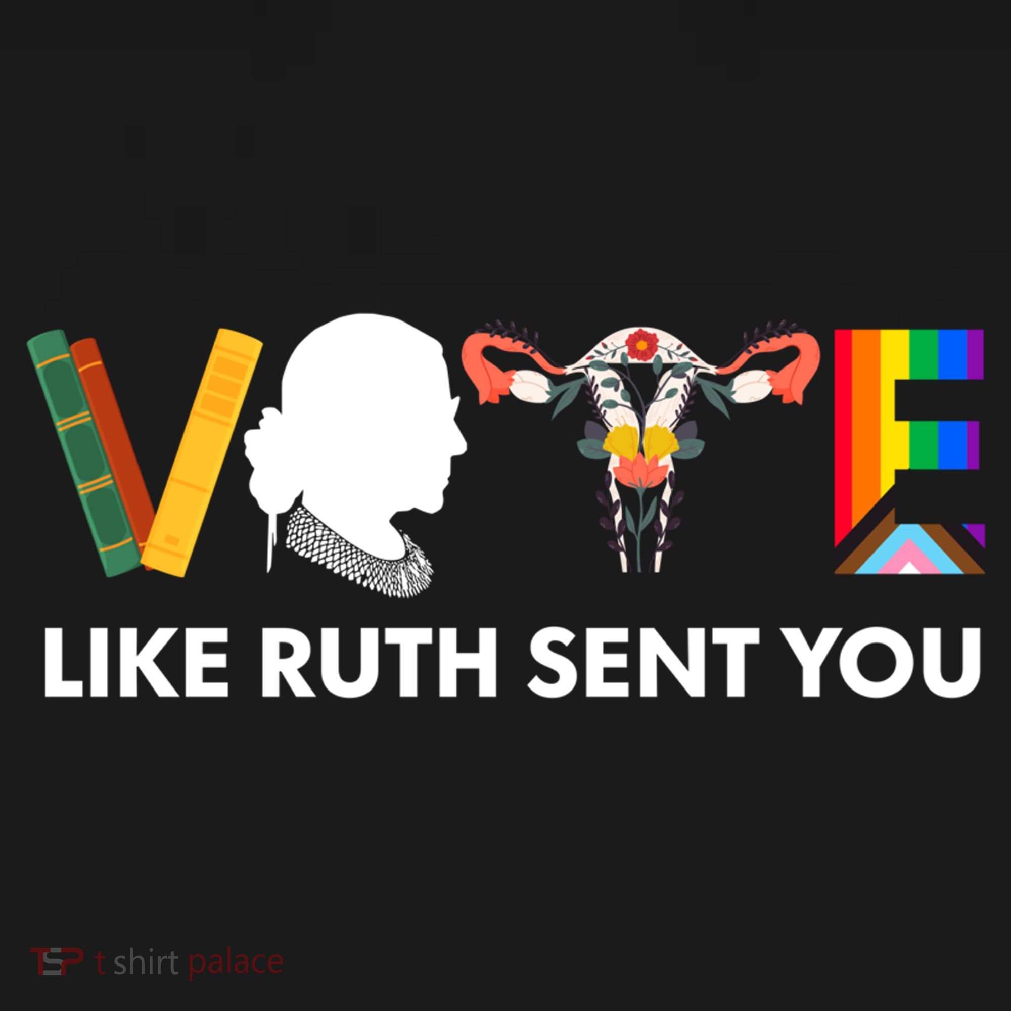 Vote Like Ruth Sent You Uterus Feminist Lgbt Mousepad