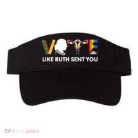 Vote Like Ruth Sent You Uterus Feminist Lgbt Visor thumb 0
