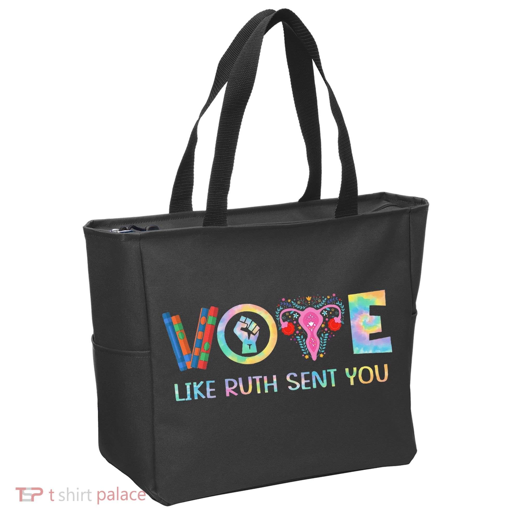 Vote Like Ruth Sent You T Election 2024 Ruth Bader Tote Bag