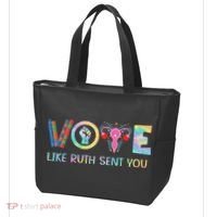 Vote Like Ruth Sent You T Election 2024 Ruth Bader Tote Bag thumb 3