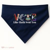 Vote Like Ruth Sent You USA-Made Doggie Bandana thumb 0