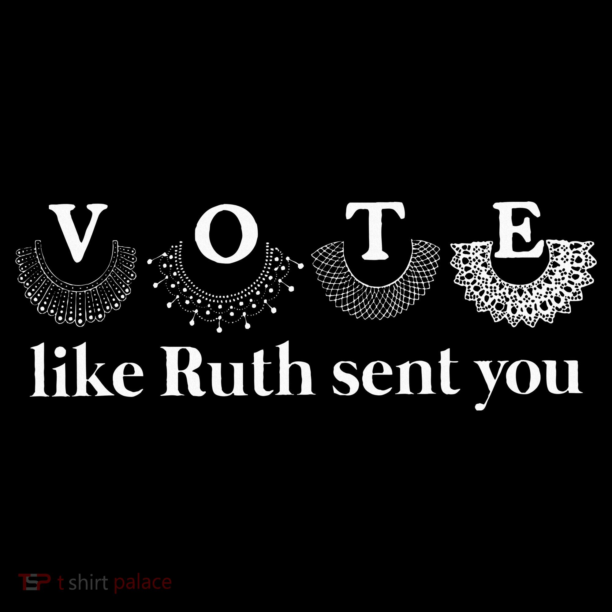 Vote Like Ruth Sent You Kids Long Sleeve Shirt