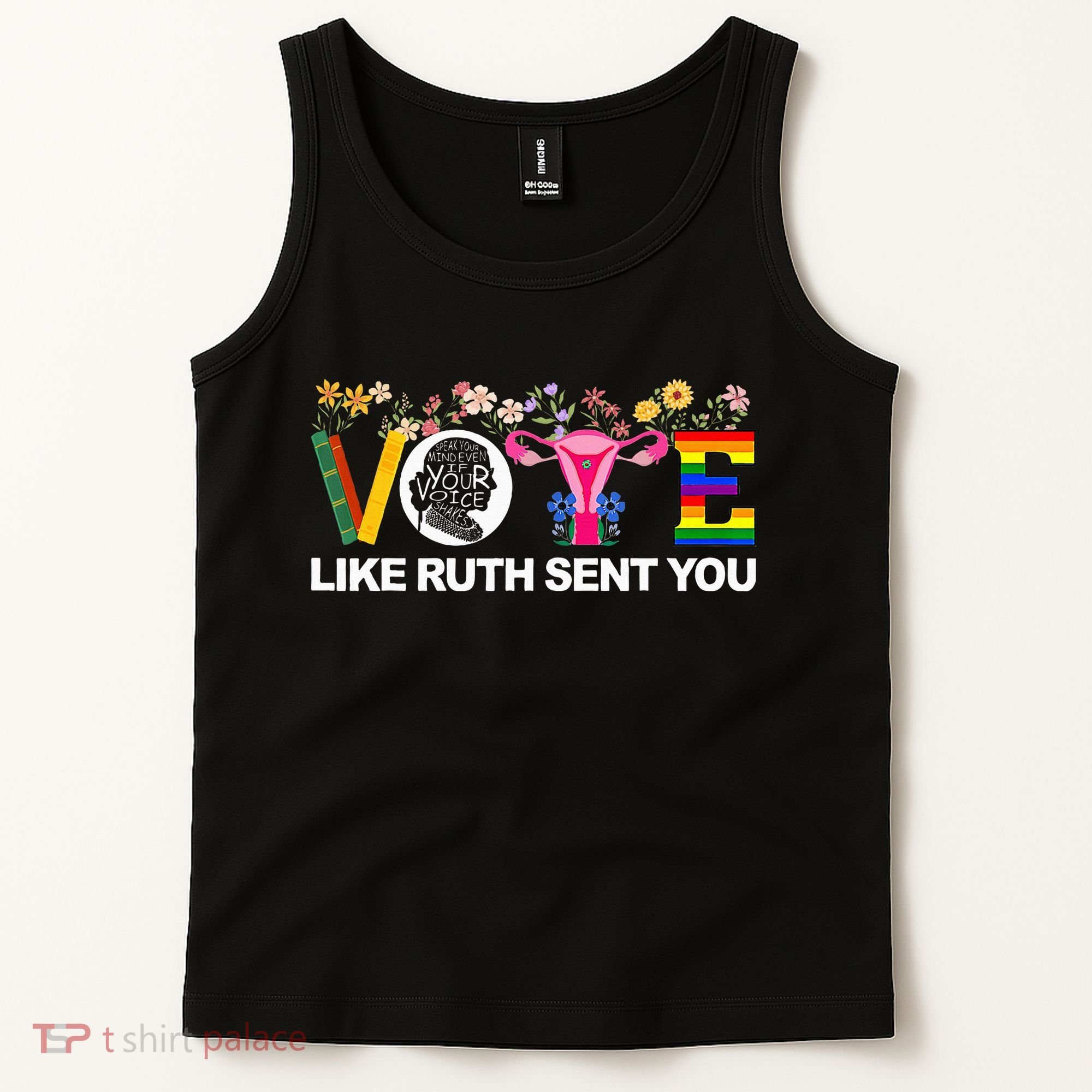 Vote Like Ruth Sent You Tank Top