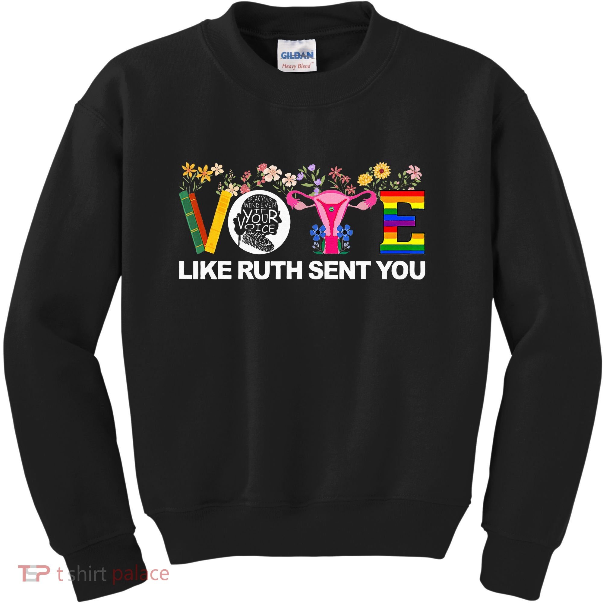 Vote Like Ruth Sent You Kids Sweatshirt