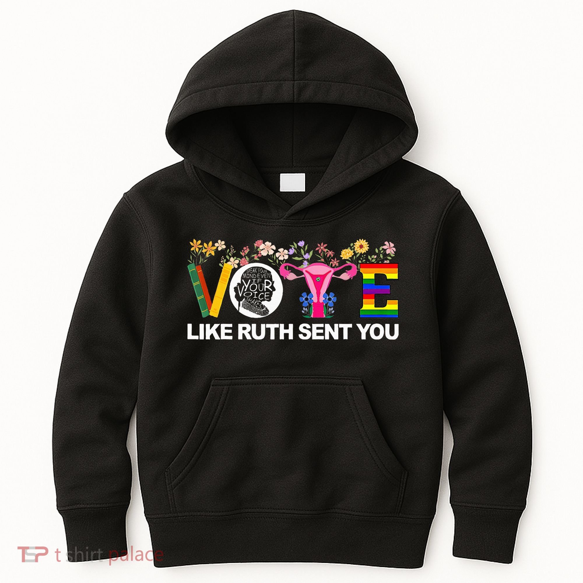 Vote Like Ruth Sent You Kids Hoodie