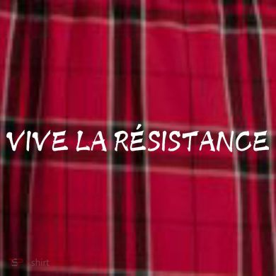 Vive La Resistance Women's Flannel Plaid Pajama Pants