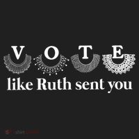 Vote Like Ruth Sent You Feminist Women's Sweatshirt thumb 2
