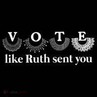 Vote Like Ruth Sent You Feminist Coaster thumb 2