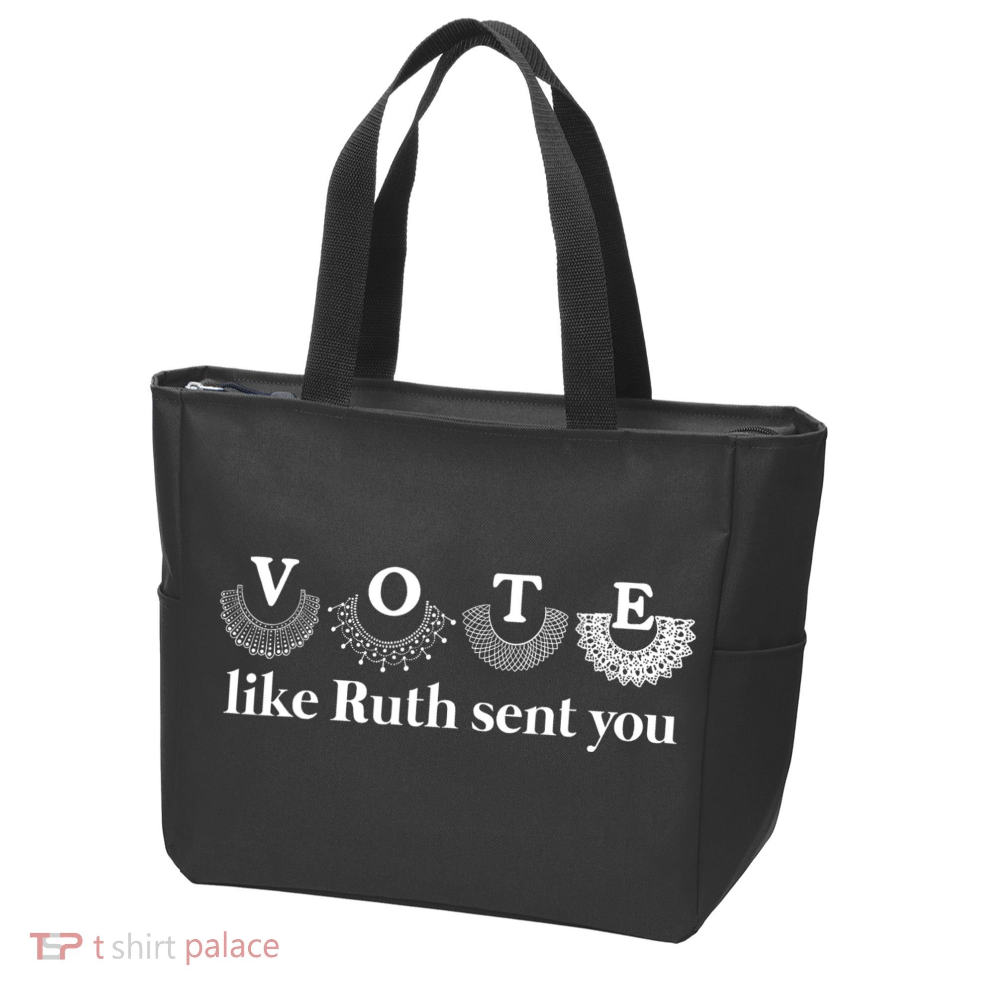 Vote Like Ruth Sent You Feminist Tote Bag