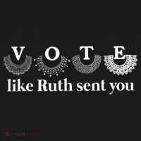 Vote Like Ruth Sent You Feminist Tote Bag thumb 4