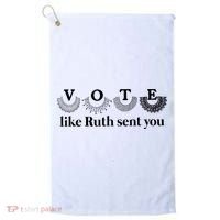 Vote Like Ruth Sent You Feminist Golf Towel thumb 0