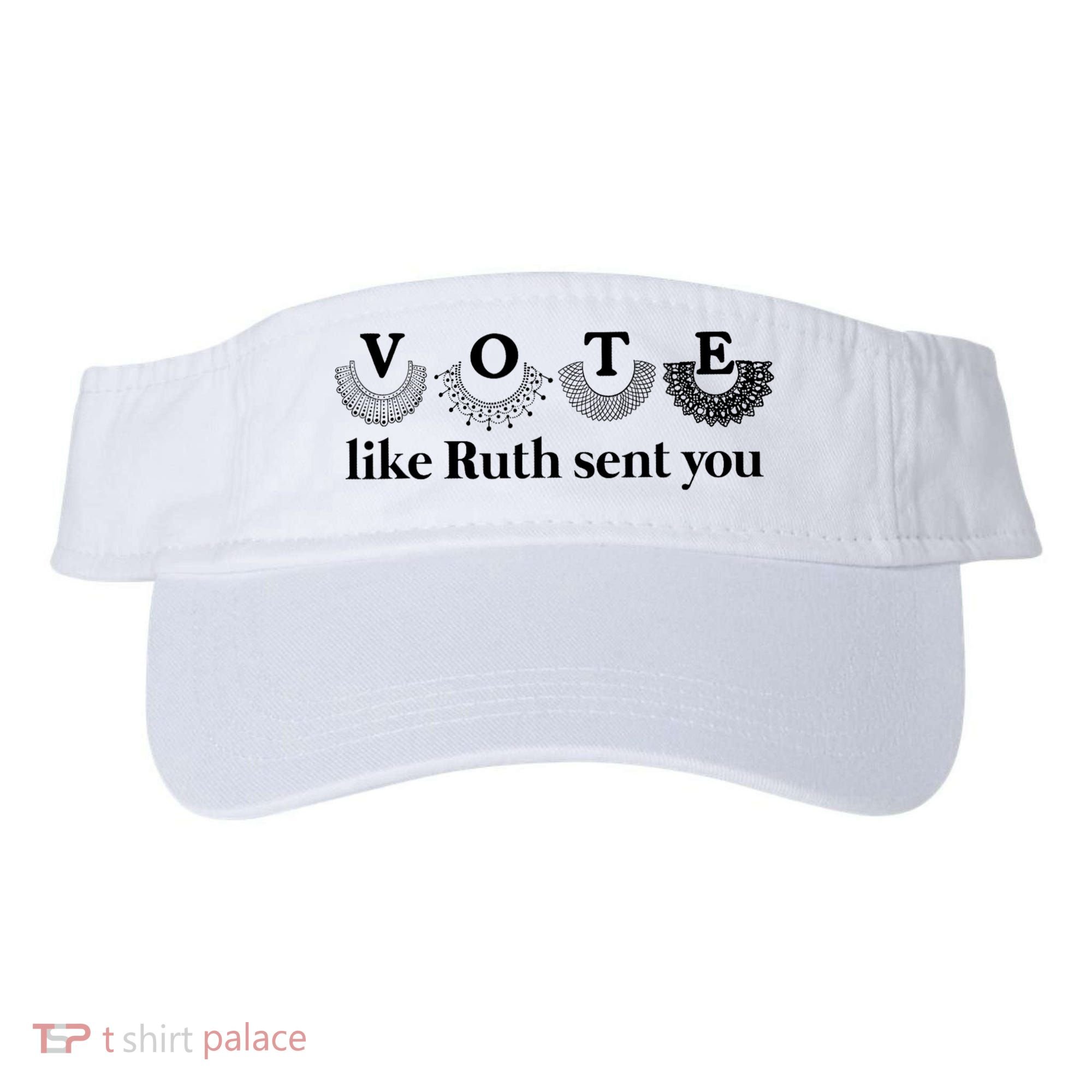 Vote Like Ruth Sent You Feminist Visor