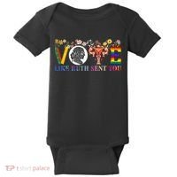 Vote Like Ruth Sent You Feminist Voting Inspirational Baby Bodysuit thumb 0