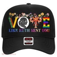 Vote Like Ruth Sent You Feminist Voting Inspirational Hat thumb 0