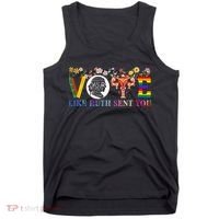 Vote Like Ruth Sent You Feminist Voting Inspirational Tank Top thumb 0