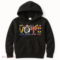 Vote Like Ruth Sent You Feminist Voting Inspirational Kids Hoodie thumb 0