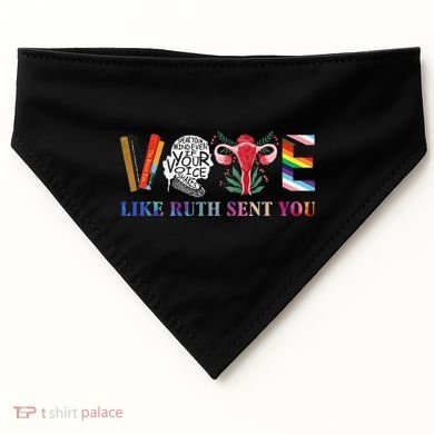 Vote Like Ruth Sent You Gift USA-Made Doggie Bandana