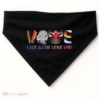 Vote Like Ruth Sent You Gift USA-Made Doggie Bandana thumb 0