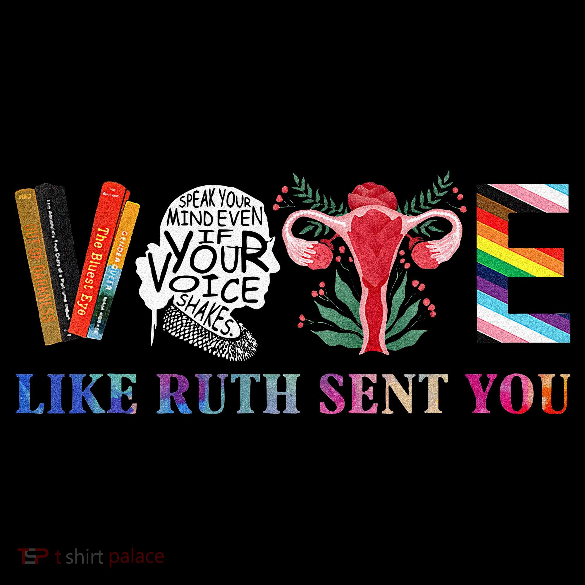 Vote Like Ruth Sent You Gift Women's Tank Top