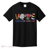 Vote Like Ruth Sent You Gift Kids T-Shirt thumb 0