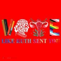 Vote Like Ruth Sent You Gift Santa Hat thumb 1