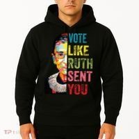 Vote Like Ruth Sent You Feminist Gift Women Hoodie thumb 2