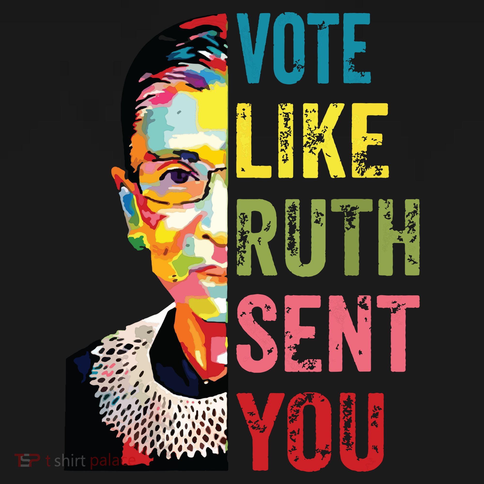 Vote Like Ruth Sent You Feminist Gift Women Sweatshirt