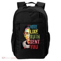 Vote Like Ruth Sent You Feminist Gift Women Backpack thumb 0
