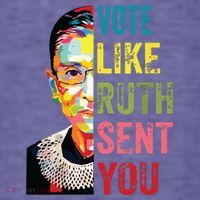 Vote Like Ruth Sent You Feminist Gift Women Women's Hoodie thumb 2
