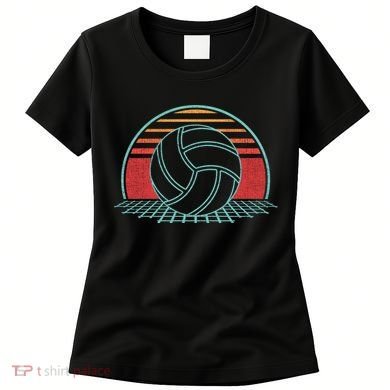 Volleyball Lover Retro Vintage 80s Style Player Women's T-Shirt