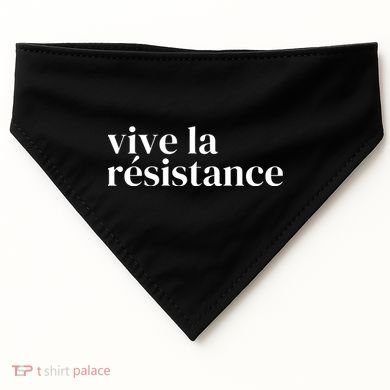 Vive La Resistance Vive La Resistance USA-Made Doggie Bandana