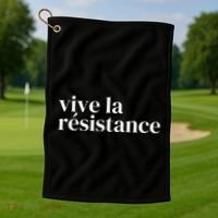 Vive La Resistance Vive La Resistance Golf Towel thumb 1