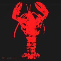 Vintage Lobster Red Imprint T-Shirt thumb 7