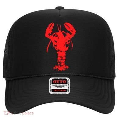 Vintage Lobster Red Imprint Hat