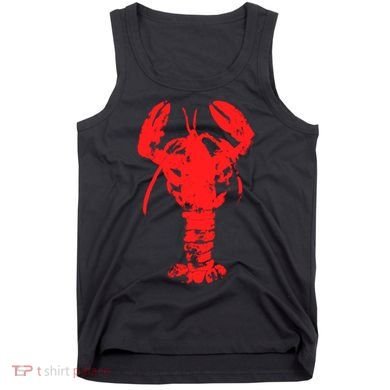 Vintage Lobster Red Imprint Tank Top