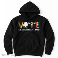 Vote Like Ruth Sent You Feminist Pride Hoodie thumb 0