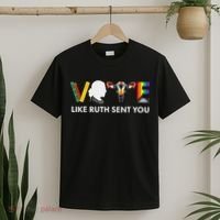 Vote Like Ruth Sent You Feminist Pride T-Shirt thumb 2