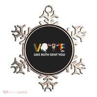 Vote Like Ruth Sent You Feminist Pride Ornament thumb 0