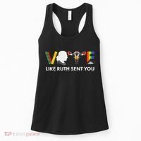 Vote Like Ruth Sent You Feminist Pride Women's Tank Top thumb 0