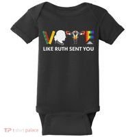 Vote Like Ruth Sent You Feminist Pride Baby Bodysuit thumb 0