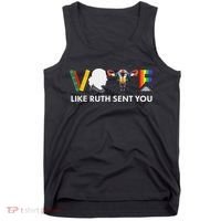 Vote Like Ruth Sent You Feminist Pride Tank Top thumb 0