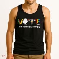 Vote Like Ruth Sent You Feminist Pride Tank Top thumb 3