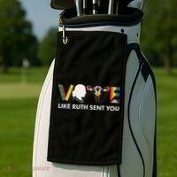 Vote Like Ruth Sent You Feminist Pride Golf Towel thumb 2